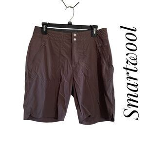 Smartwool Medium Women’s Hiking Shorts Plum Brown